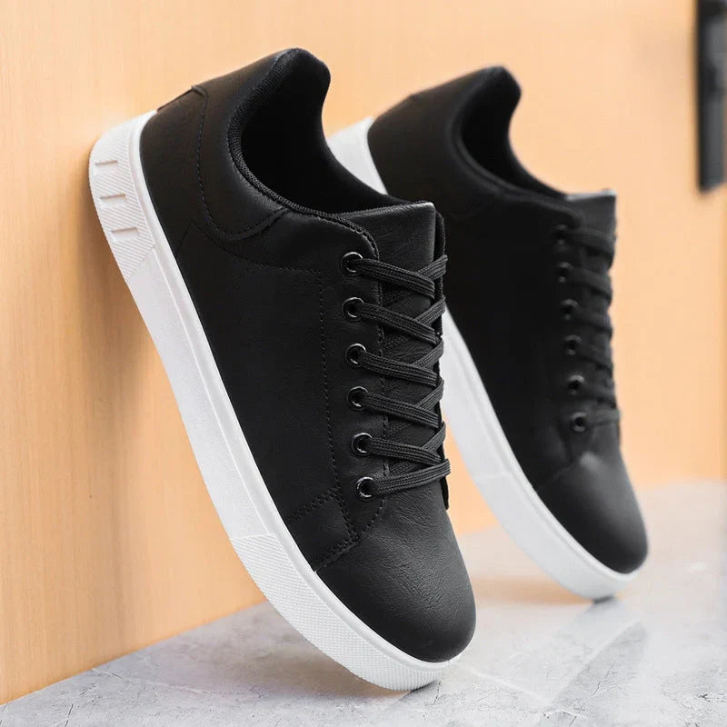 Stilfulde herresneakers i kunstlæder