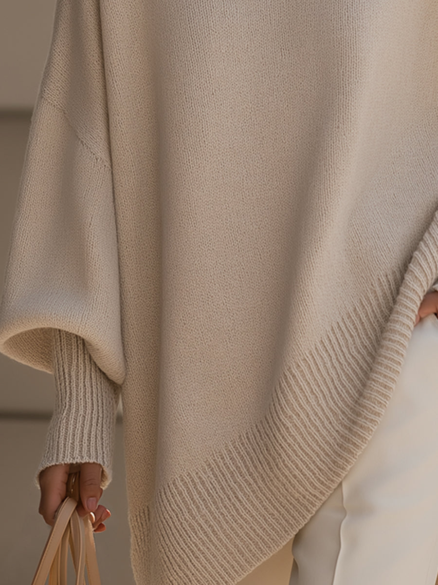 Strikket oversized jumper til kvinder