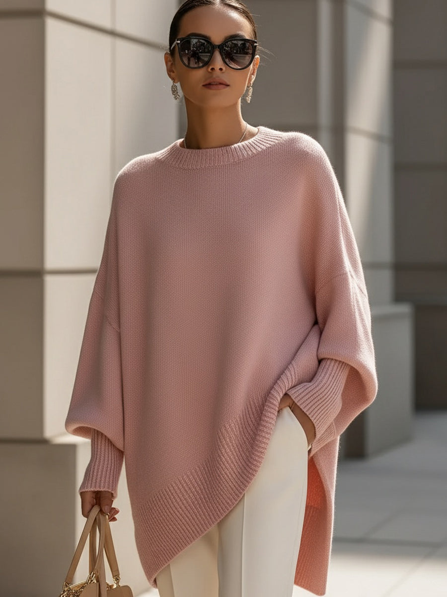 Strikket oversized jumper til kvinder