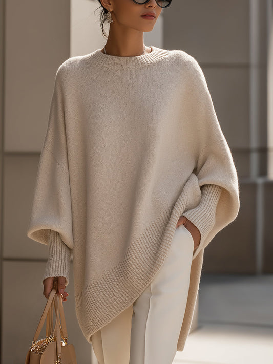 Strikket oversized jumper til kvinder