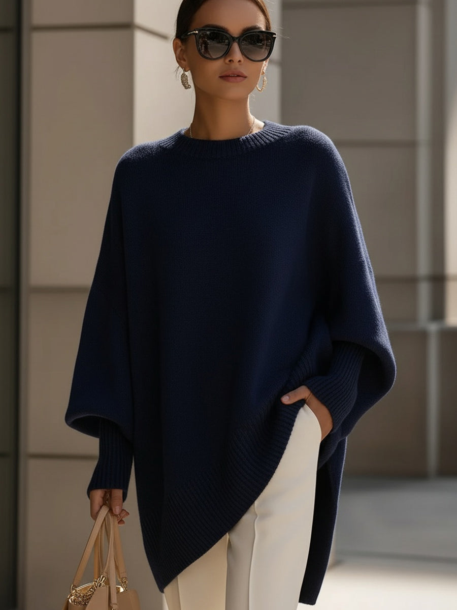 Strikket oversized jumper til kvinder