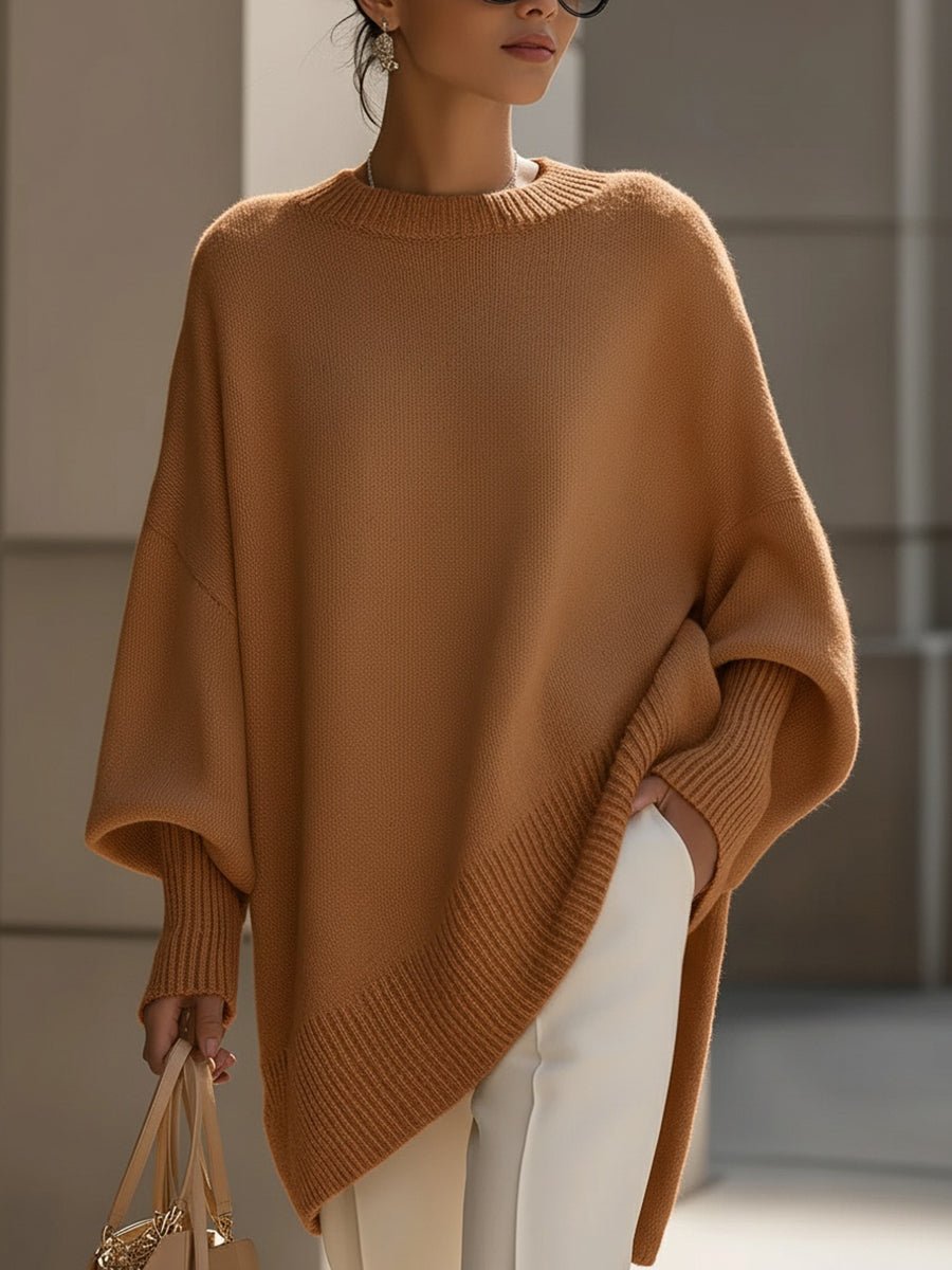 Strikket oversized jumper til kvinder