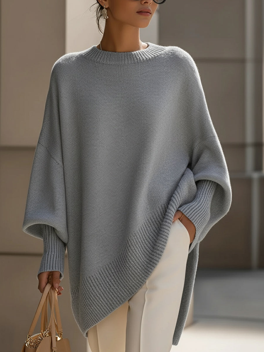 Strikket oversized jumper til kvinder