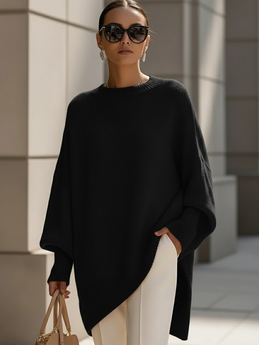 Strikket oversized jumper til kvinder