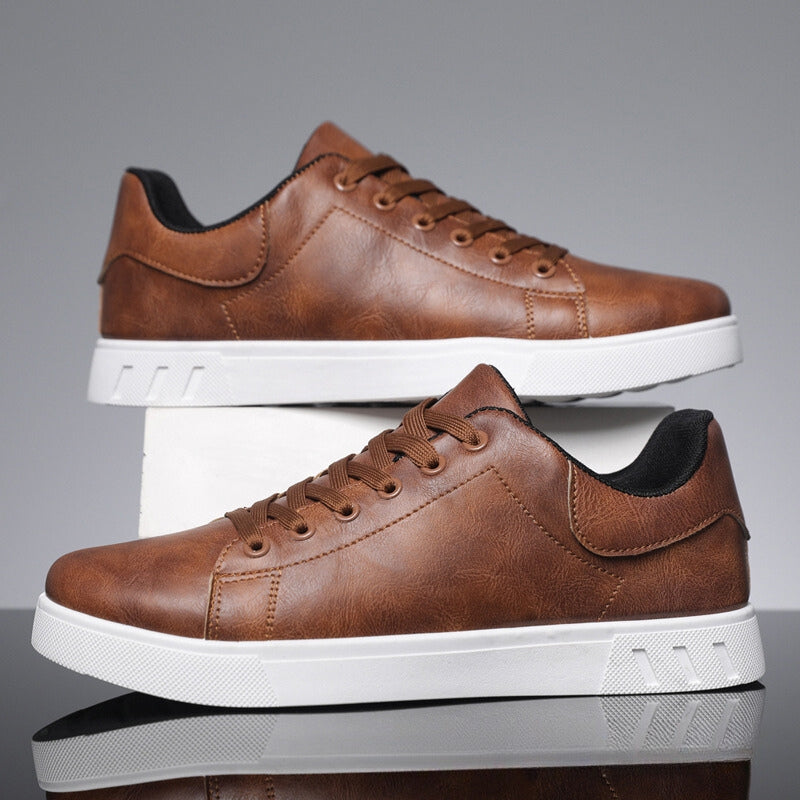Stilfulde herresneakers i kunstlæder