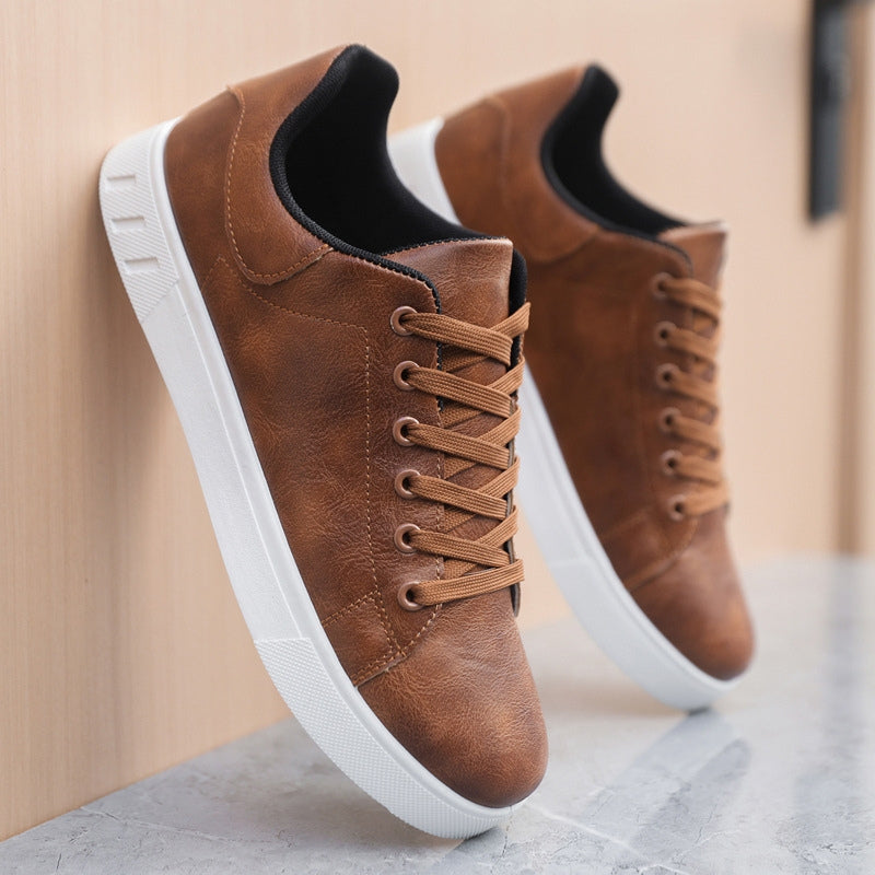 Stilfulde herresneakers i kunstlæder