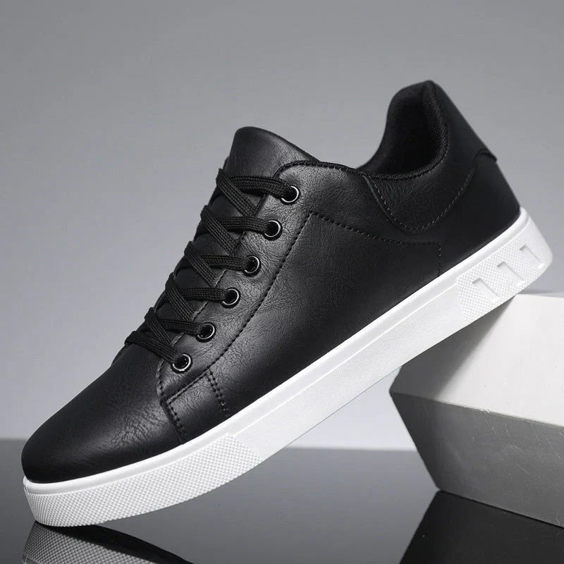 Stilfulde herresneakers i kunstlæder