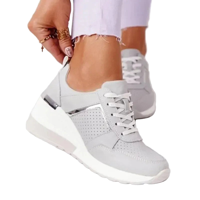 Lette sommer-sneakers damer – åndbare med polstret sål