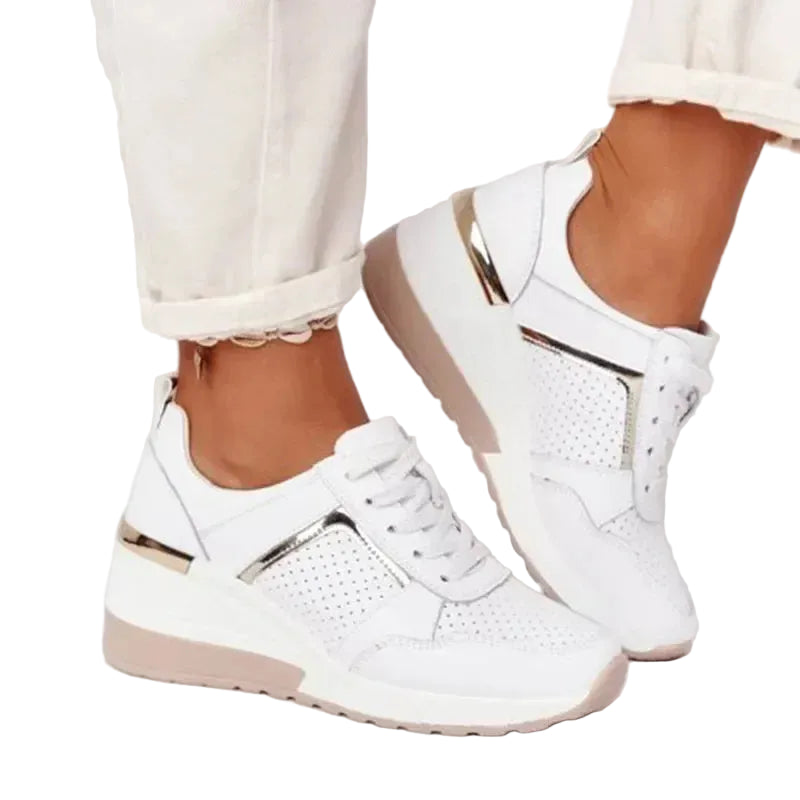 Lette sommer-sneakers damer – åndbare med polstret sål
