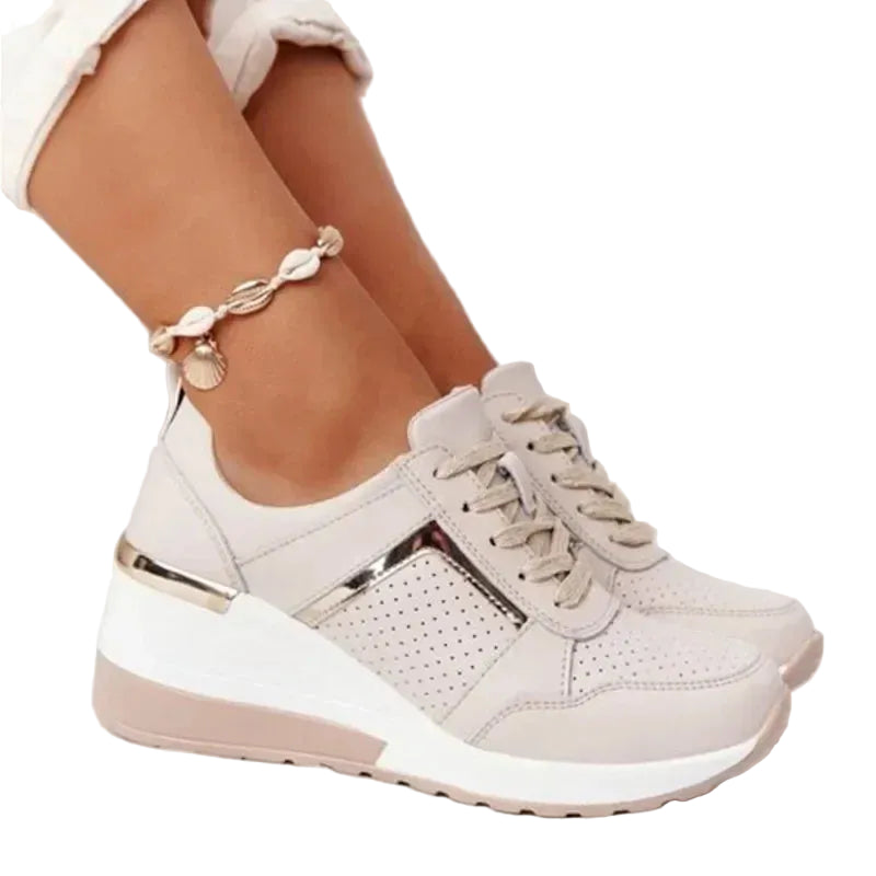 Lette sommer-sneakers damer – åndbare med polstret sål