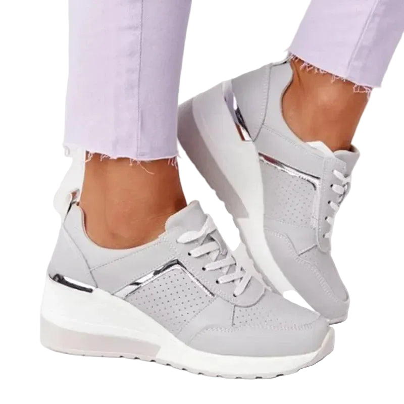 Lette sommer-sneakers damer – åndbare med polstret sål