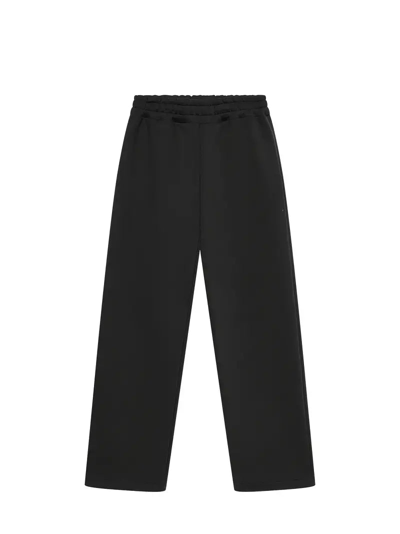 Joggingsæt Herre Varm Oversize Hoodie og Brede Joggingbukser