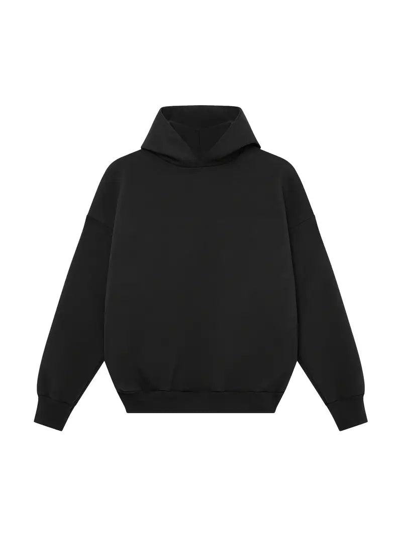 Joggingsæt Herre Varm Oversize Hoodie og Brede Joggingbukser